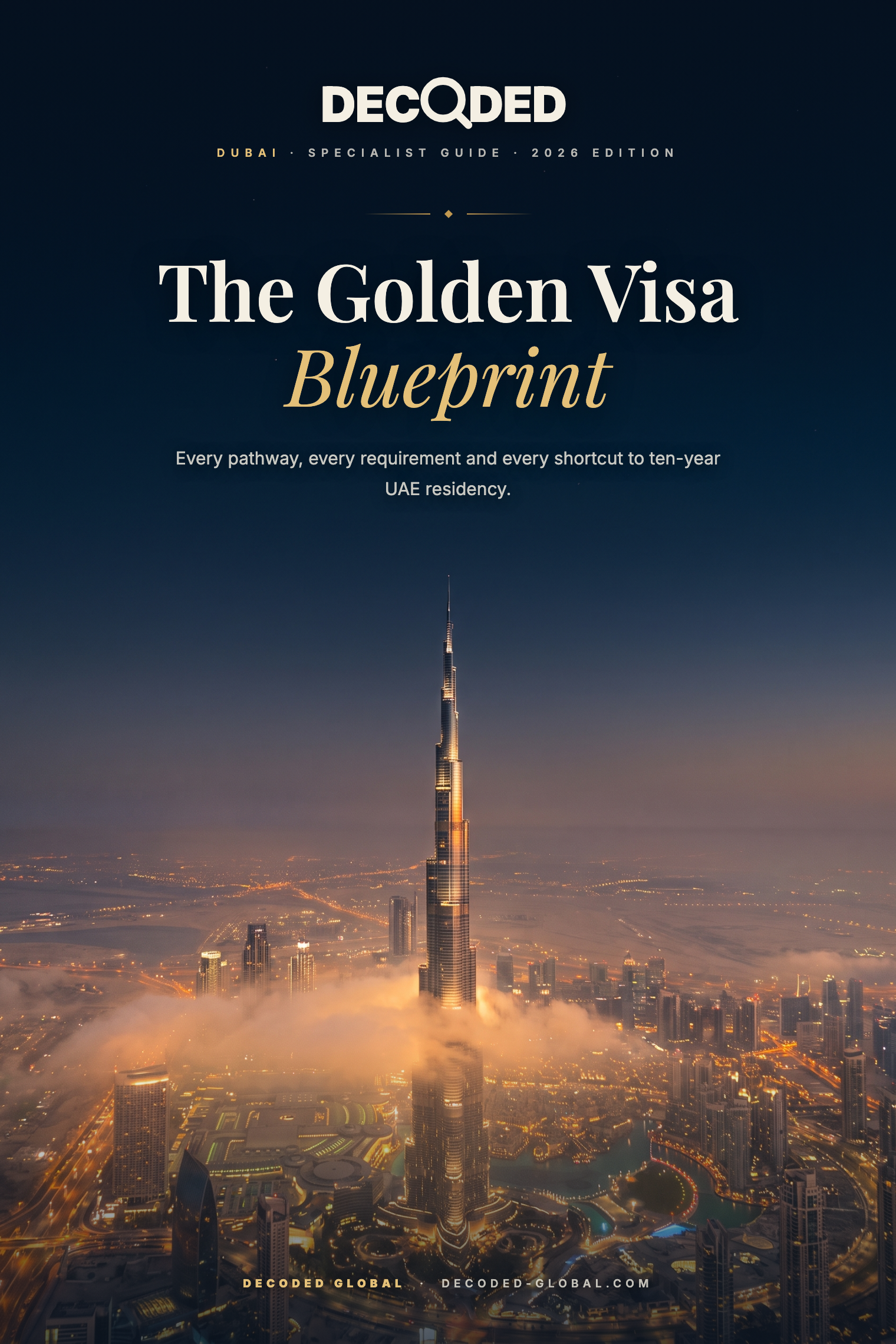 Golden Visa Blueprint cover