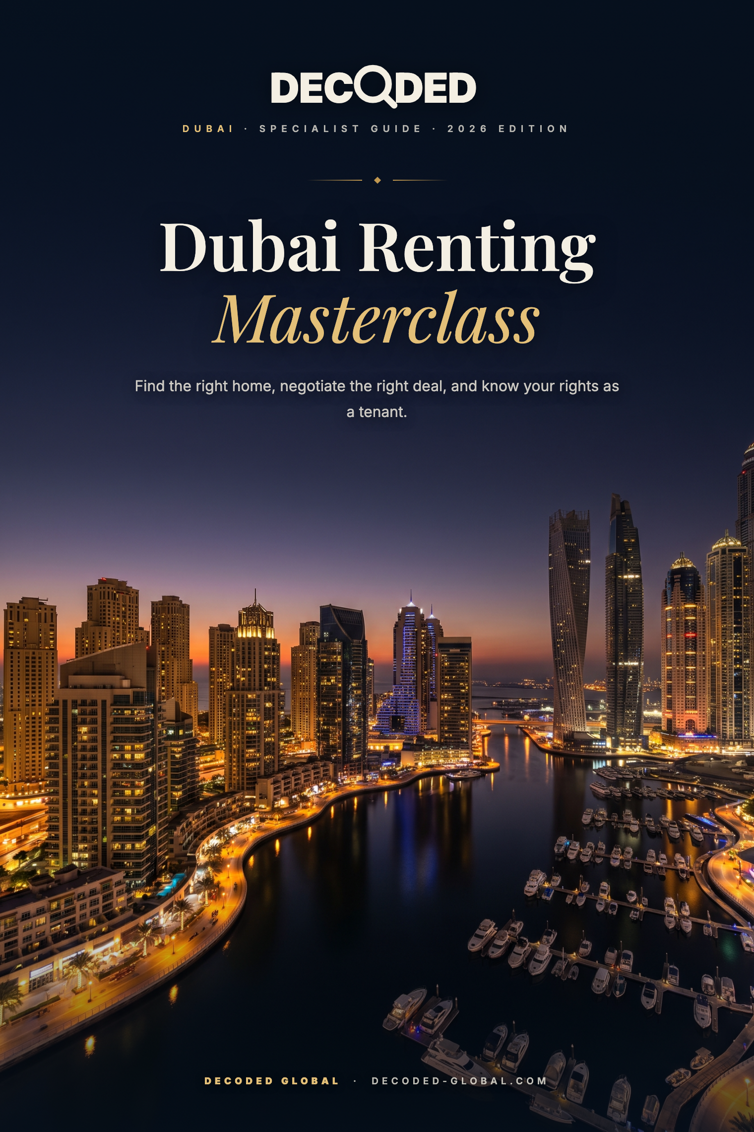 Dubai Renting Masterclass cover