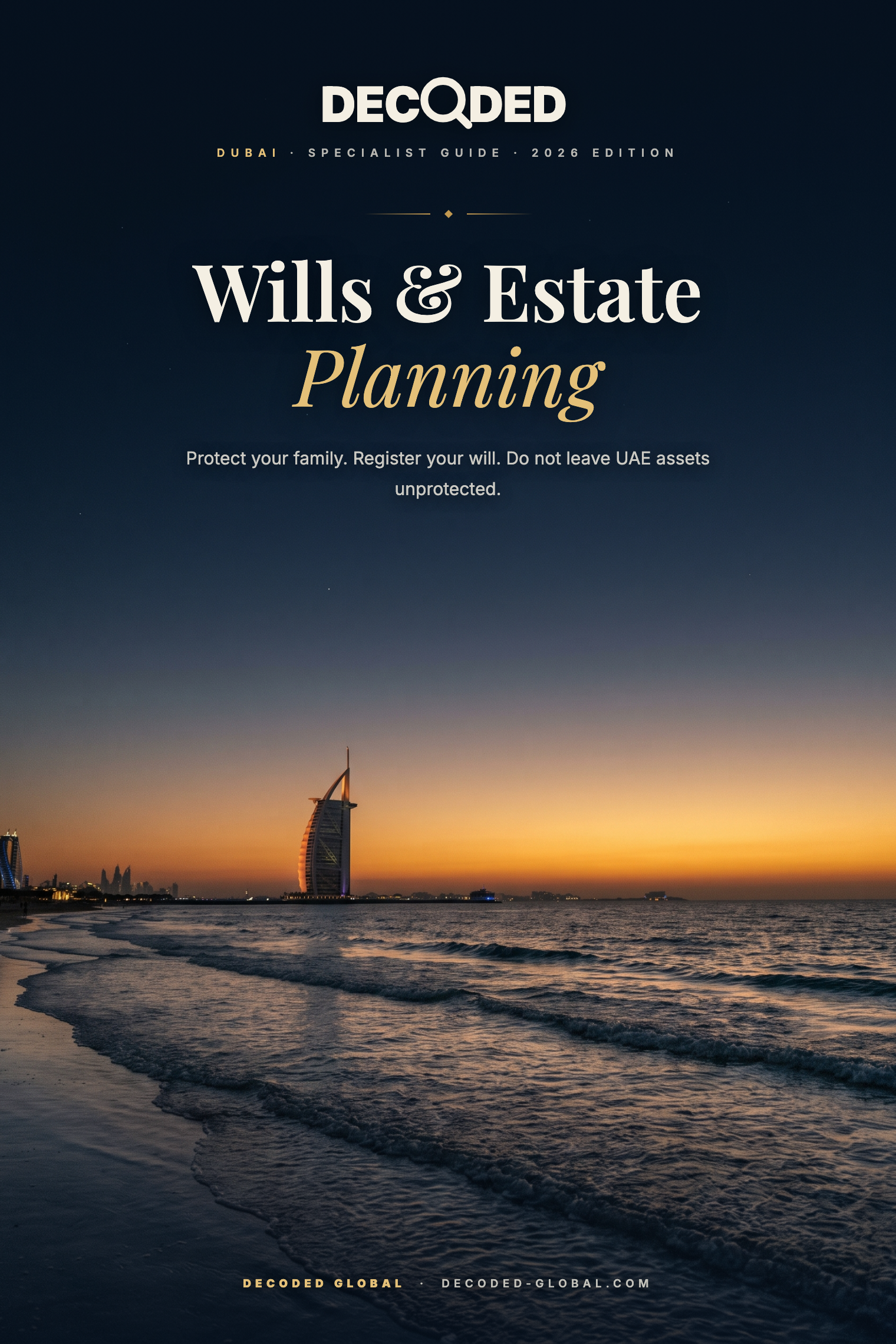 Wills & Estate Planning in Dubai cover