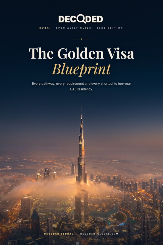 Golden Visa Blueprint guide cover
