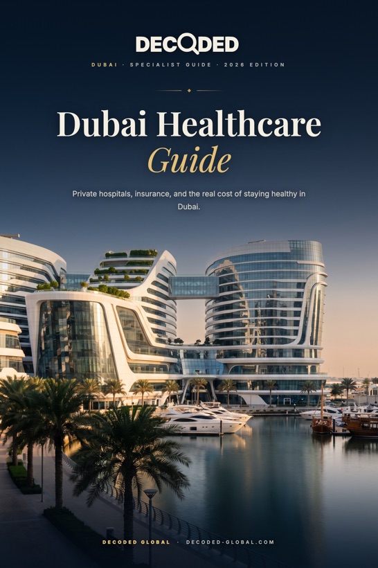 Dubai Healthcare guide cover