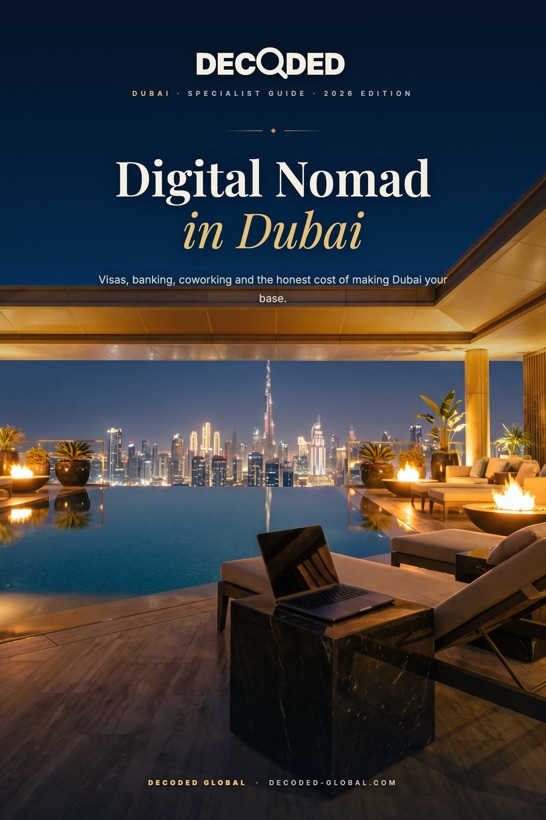 Digital Nomad in Dubai guide cover