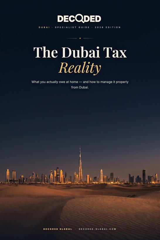 Dubai Tax Reality guide cover